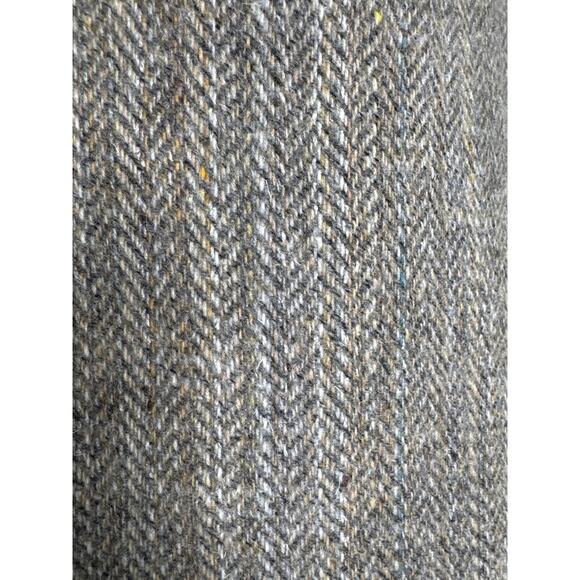 Vintage 70's Triona Design Donegal Handwoven Herringborn Tweed Wool Blazer 52R - Picture 5 of 14